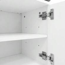 Shoe Cabinets - White - View 7