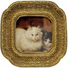 3x3 Vintage Small Picture Frame, Antique Ornate Gold Square Photo Frame For Table Top And Wall Display, Decorative Floral Design Retro Home Decor, Photo Gallery Art - 灰色2件 - 查看 1