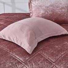 Fluffy Cozy 2/3 Pieces Juliette Bedding Comforter Set,Breathable Plush Silky Vibe All-Season Home Textile For Twin/Twin XL-Full/Queen-King/Cal King Size, UGG & Labubu Touch,Luxury Lightweight Design For Christmas Halloween Thanks Giving Gifts - Blush Diamond - 查看 5