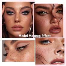 Waterproof Freckles Pen: Faux Freckle Stamp And Fine Tip Eyeliner For Realistic, Long-Lasting Freckles And Effortless Makeup, Perfect For Daily Wear And Cosplay - 深棕色 - 查看 8