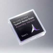 Tấm tách và bảo vệ mi tái sử dụng BLACKWINGS, 5 kích cỡ, 1 cặp. Bộ dụng cụ nâng mi bao gồm miếng đệm silicon, dụng cụ uốn mi, dụng cụ thoa, dụng cụ nâng mi, quà tặng, đồ dùng du lịch, đồ giá rẻ, vật dụng cần thiết khi đi du lịch. - Nhiều màu - Xem 15