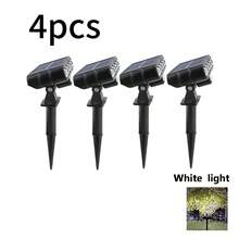 Lampă de grădină cu LED, cu alimentare solară, potrivită pentru exterior, curte, grădină, garaj, gazon, iluminat peisagistic cu senzor de mișcare, alimentată cu energie solară, se încarcă în timpul zilei, se aprinde automat noaptea, iluminat peisagistic cu alimentare solară - lampă de podea - Vizualizare 17