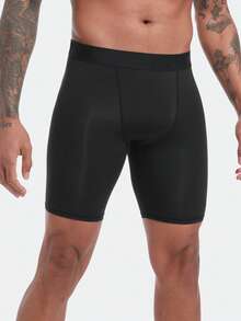 TELALEO 6PCS Men's Compression Pants Leggings Sports Tights Performance Athletic Baselayer Workout Running - 黑色 - 查看 4