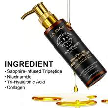 100ml Essência Revitalizante e Firmadora, Contendo Niacinamida e Ácido Hialurônico, Textura Suave e Não Oleosa. Adequado para Massagem Diária, Deixando a Pele Mais Suave e Refinada. - Floral - Visão 3