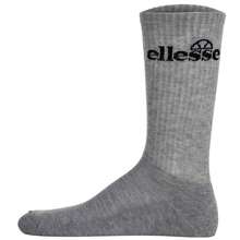 Chaussettes de sport unisexes Ellesse, 7 paires – Chaussettes de sport Trego, mi-mollet, tennis, bords-côtes, logo - Multicolore - Voir 7