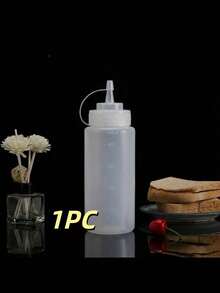 1个5孔沙拉酱挤压瓶，大容量调味品分配器，适用于蛋黄酱和番茄酱，多用途酱料挤压瓶带盖，寿司和煎饼厨房工具。 - 彩色 - 查看 12