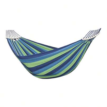 Thickened Canvas Hammock, Anti-Tipping Single/Double Outdoor Swing, Student Dormitory Indoor Adult Sleeping Hanging Chair