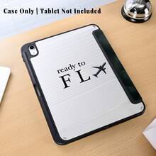 1个带笔槽的多角度磁吸支架保护套，支持自动休眠/唤醒功能，可爱平板电脑保护套，兼容Pro/Air/三星Galaxy A9/S9/S7/S10+/小米Pad/5/6/7 - 彩色 - 查看 6