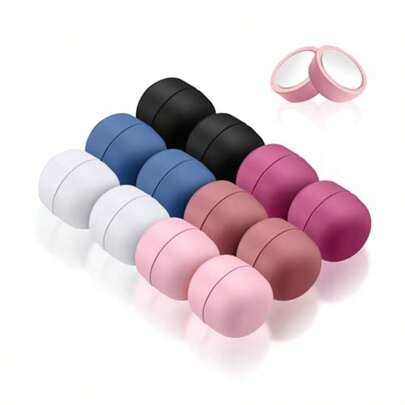 12 Pair Multi-Purpose Powerful Hijab Magnetic Pins Pinless Pins For Clothes Fastening Sewing Projects Craft DIY Hijab Styling Fridge Magnets Whiteboard Accessories Matte Finish Versatile And Reliable Use In Various Daily Applications