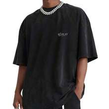 REPLAY NEW YORK Men's Casual Short Sleeve T Shirt   Lightweight Breathable Crew Neck T Shirt, Logo Print On Chest, Regular Fit H Size, Suitable For SpringSummer Outdoor Wear(1) - 款式5 - 查看 1