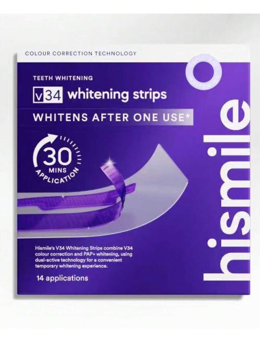Professional Grade V34 Teeth Whitening Strips For Instant Results,Mother's Day - 打條 - 查看 1