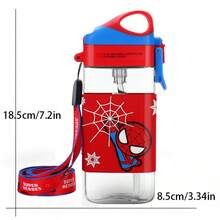 Disney Officially Licensed PPSU Cups: Mickey, Frozen's Elsa, & Spiderman. High-Temperature Resistant, Sealed, And Leakproof. Perfect For Daily Use, School, Or Outings. Ideal Birthday/Christmas Gift. - Multicolor - View 3