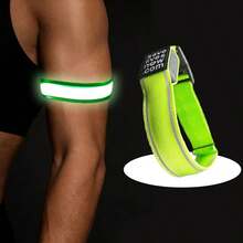 Brazalete LED recargable, ajustable y visible, adecuado para hombres y mujeres, se puede conectar como cinturón - TALLA ÚNICA - Ver 15