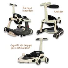 Andadera 5 En 1 Multifuncional Noni Is-131 A - Gris - Ver 4