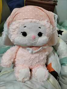 童话系列毛绒小羊玩偶，可爱兔子毛绒抱枕，抚慰人心的毛绒玩偶，治愈系生日礼物 - 彩色 - 查看 11