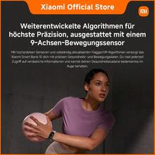 Xiaomi Smart Band 10 - 1,72" AMOLED Display mit Symmetrischen, Ultradünnen Rahmen | Hochglänzender Rahmen aus Aluminiumlegierun | Armband mit Glaskristallen | Exklusives Ziffer Blatt | Verbessertes Schlafmanagement mit Personalisierter Anleitung | Lange Akkulaufzeit von bis zu 21 Tagen | Mehr als 150 Sportmodi mit Erweitertem Schwimmmodus und Herzfrequenzübertragung - Mystische Rose - Übersicht 7