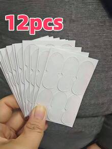 120/90/60/30/24/18/12/6片装隐形仙女耳贴，低过敏性支撑胶带，适用于角色扮演和脸型塑形。男女通用透明垂直提拉胶带。隐形低过敏性硅胶仙女耳提拉胶带，透明防下垂耳提拉胶带，适用于角色扮演、角色扮演游戏和派对、赠品、旅行、平价好物、旅行必备品 - 彩色 - 查看 20