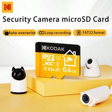 Kartu Micro SD Kodak 32GB 64GB 128GB 256GB Kartu TF Cocok untuk Pemantauan Keamanan Rumah, Kamera Hewan Peliharaan, Monitor, Kamera Dasbor, dan Ponsel Pintar - Jeruk - View 5