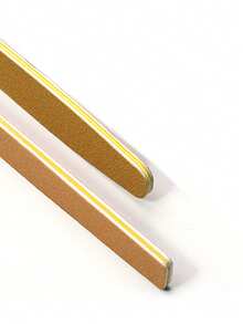 NailShine 1/3/6pcs Washable, Durable Nail Files With Scale, Nail Buffing Sponge Blocks, Double-Sided Nail Sanding Blocks - Khaki - View 8