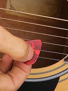 5PCS/10PCS/20PCS Celluloid Guitar Picks 0.5,0.71,1mm Thicknesses, Universally Compatible With Bass, Electric And Acoustic Guitars With Heart-Shaped Picks Holder Gift For Guitar Enthusiasts(Mixed Color) - 彩色 - 查看 10