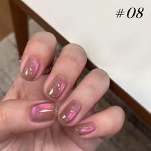 MIANEL 10ml 冬季蝴蝶玻璃珠猫眼磁性凝胶指甲油 2026 冬季新款白色和红色猫眼凝胶指甲油 情人节礼物 送给女孩 美甲沙龙专用 - 彩色 - 查看 19