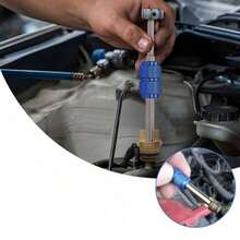 1 set Auto Kühlmittel Klimaanlage Füllventil Set mit R12 R134A Reparierwerkzeug - 1 Set - Übersicht 8