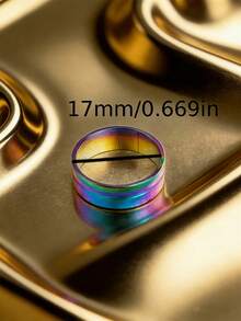 Juego de anillos de acero inoxidable unisex de 5/10/20/30/50/100/200 piezas - Mezcla y combina simple, aporta un estilo sorprendente para todos - Multicolor - Ver 11