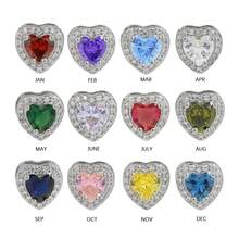 1pc Luxury 3D Bubble Cubic Zirconia Customized Simple Letter Name Necklace, Personalized Initial MAMA Pendant Necklace, Fashionable Gift For Mom, Girlfriend, Wife, Daughter, Anniversary, Valentine's Day, Mother's Day, Birthday, Graduation, Daily Wear, Wedding, Party - Silver - View 3