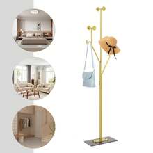 Coat Rack - Gold - View 3