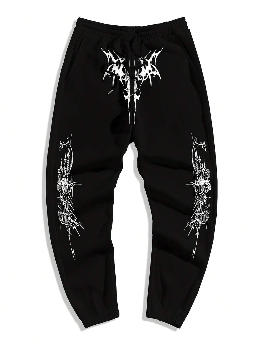 Men Pants - Black - View 1