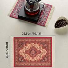 1pc Coffee Pad, Coffee Mat, V02 Pad, V02 Tool, Anti-Slip Anti-Moisture Coffee Pad, Hand Drip Coffee Mat, Coffee Cup Coaster, Coffee Accessories, Multifunctional Coffee Cup Pad - Multicolor - View 3
