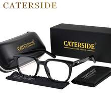 Men's Casual Optical Glasses Square Shape TR90 Frame Thickness Unique Temple Design Modern Chic Clear Glasses For Men's Women Daily Accessories&Festival Gifts With Full Package - K39922 - View 3