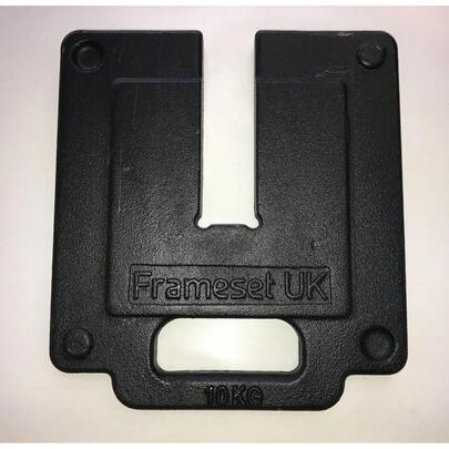 10Kg Stage Weight - Blk Cast Iron - Nd New Doughty Equinox Style - Gazebo