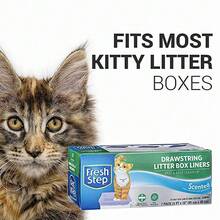 HUGE SAVES! MUST-HAVE CAT LITTER LINER PADS! Odor Neutralizing Power Bags - HUGE 36x19 Inch Size - BULK 7 PACK! - Default - View 5