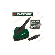 Parkside Rotating Triangular Cleaning Brush Attachment Fot Pressure Washer Patio - A - View 1