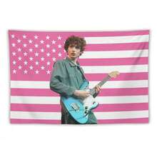 Mike Wheeler Tapestry Finn Wolfhard American Flag -Stranger Ths Tapestries -Aesthetic Bedroom Dorm Decor- Gift For Movie Fans - 1PC - 查看 11