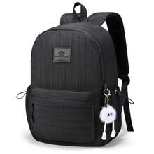 6x13x17 Inch Personal Bag Air Canada Carry On Travel Backpack Underseat Travel Bag Lightweight Laptop Backpack - Black - View 7