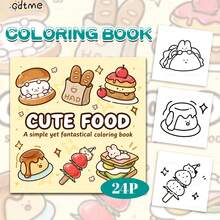 GDTME A 24-Page Spring-Themed Coloring Book With Comfortable And Cute Illustrations. Ideal For Stress Relief And Relaxation, A Great Gift For Family, Friends, Birthdays, Anniversaries, Back-To-School, Easter, Stationery Or Room Decor. Size: 7.9 X 7.9 Inches. - Cute - View 12