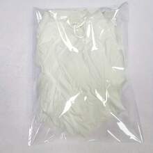 Guante de nitrilo blanco sin látex, de dedo completo, protector para pintura acrílica y dibujo - Blanco - Ver 11