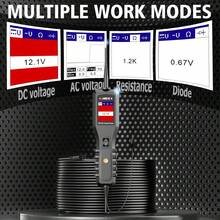 Probador de circuito de batería de coche ANCEL PB100 de 12V/24V, escáner de diagnóstico de energía - Negro - Ver 5