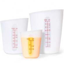 Silicone Measuring Cups, Blender, Liquid, Paint And Resin Mixing Squeeze, Pour Mixing Coffee, Making Cake, Cookies Baking, . For Molds, Jewelry Making, Waxing, Easy To Clean - Multicolor - View 10