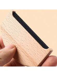 3件套羊毛羊绒梳，手动便携式毛衣梳，除球器，木质除球器，羊毛织物除球器，衣物刷工具，针织服装，羊绒羊毛大衣除球器，手动山毛榉木除球器，羊绒梳，羊毛除球器，大衣除球器 - 多色 - 查看 3