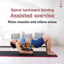 MBB Mini Inversion Table,Glutes Trainer Machine, Waist & Back Exercise Machine For Lower Back, Strength Training Inversion Machine For Relaxation Foam Rollers - Đỏ - Xem 5