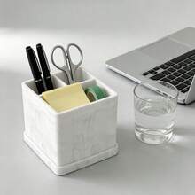 硅胶牙刷架、皂碟、酒店浴室用品、牙刷架、化妆刷收纳套装 - A - 查看 4