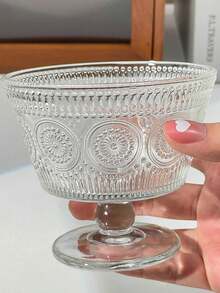 玻璃甜点碗、冰淇淋杯、沙拉开胃菜碟、迷你小碗、玻璃餐具、厨房用具、学习用品、返校季 - 彩色 - 查看 13