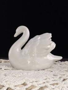 北欧天鹅情侣摆件，适合作为礼物，也可作为客厅和卧室的家居装饰品 - A - 查看 3