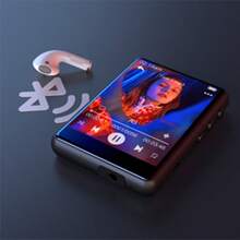 64GB MP3播放器，便携式多功能MP3音乐播放器，带蓝牙5.3、2.4英寸触摸屏、高保真扬声器、FM收音机、闹钟、录音机和电子书功能（黑色） - 黑 - 查看 7