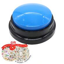 Nút ghi âm giọng nói cho chó, còi huấn luyện giao tiếp cho thú cưng, dạy chó nói, không cần pin, quà tặng, vật phẩm khuyến mãi, quà tặng kỷ niệm - Nhiều màu - Xem 22