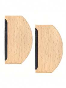 3/1羊毛羊绒梳，手动便携式毛衣梳，除球器，木质除球器，羊毛织物除球器，衣物刷工具，针织服装，羊绒羊毛大衣除球器，手动山毛榉木除球器，羊绒梳，羊毛除球器，大衣除球器 - 多色 - 查看 10