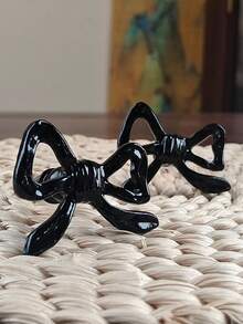 Cartoon Pink Bow Shaped Cabinet/Drawer Pull Handles, Cute Decorative Small Knobs For Home Furniture - A - View 3